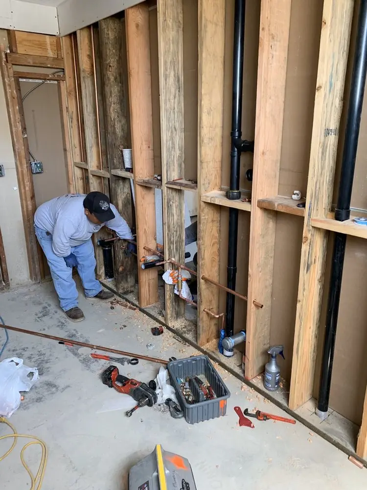 Commercial rough-in plumbing for Commercial Plumbing in Makawao